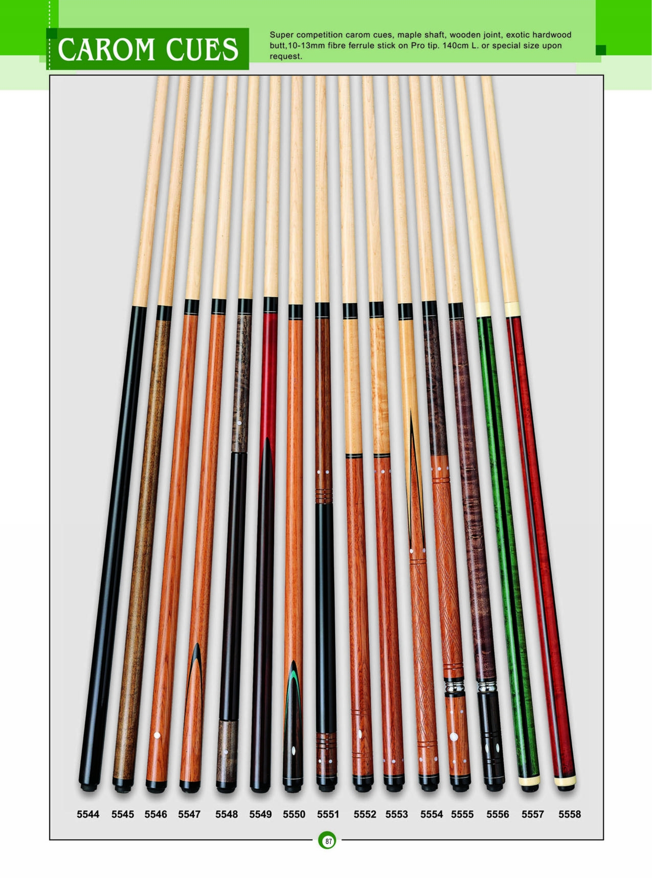 CAROM CUES