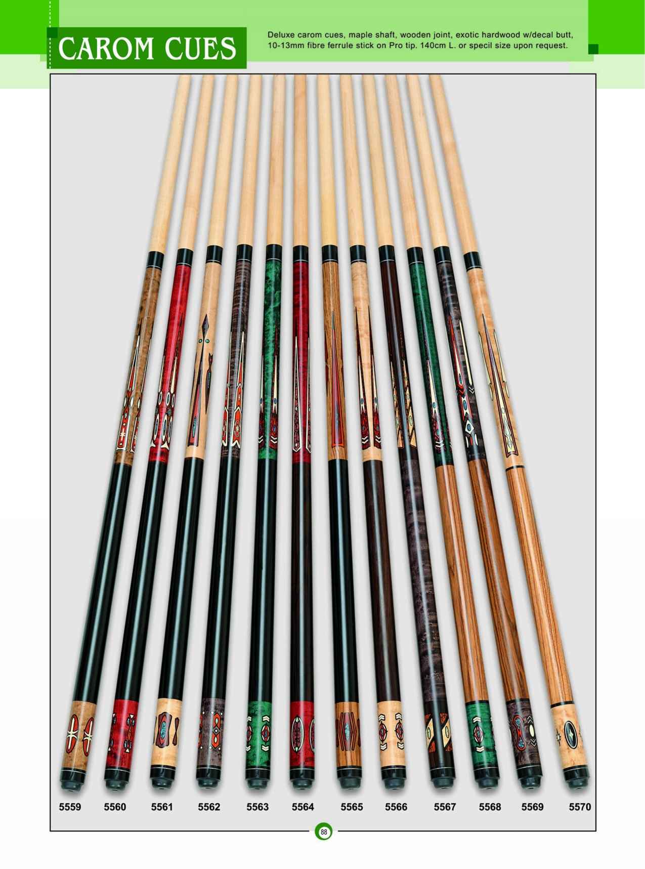 CAROM CUES