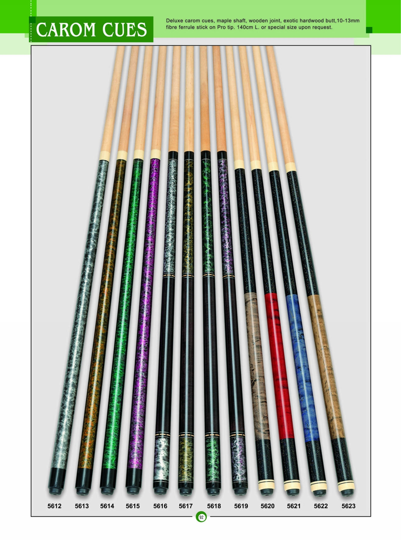 CAROM CUES