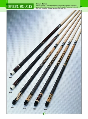 SUPER PRO POOL CUES