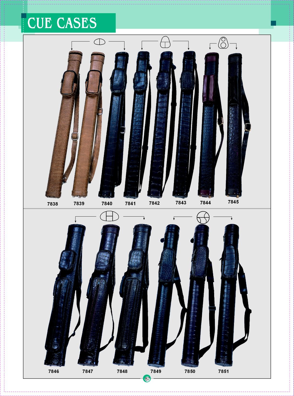 TUBE CASES/GENUIE LEATHER CASES