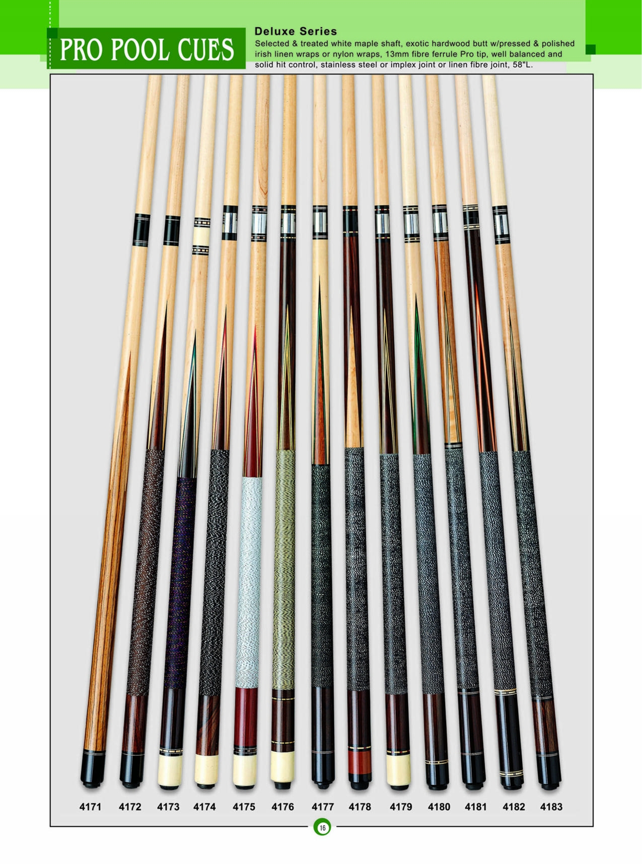 PRO POOL CUES