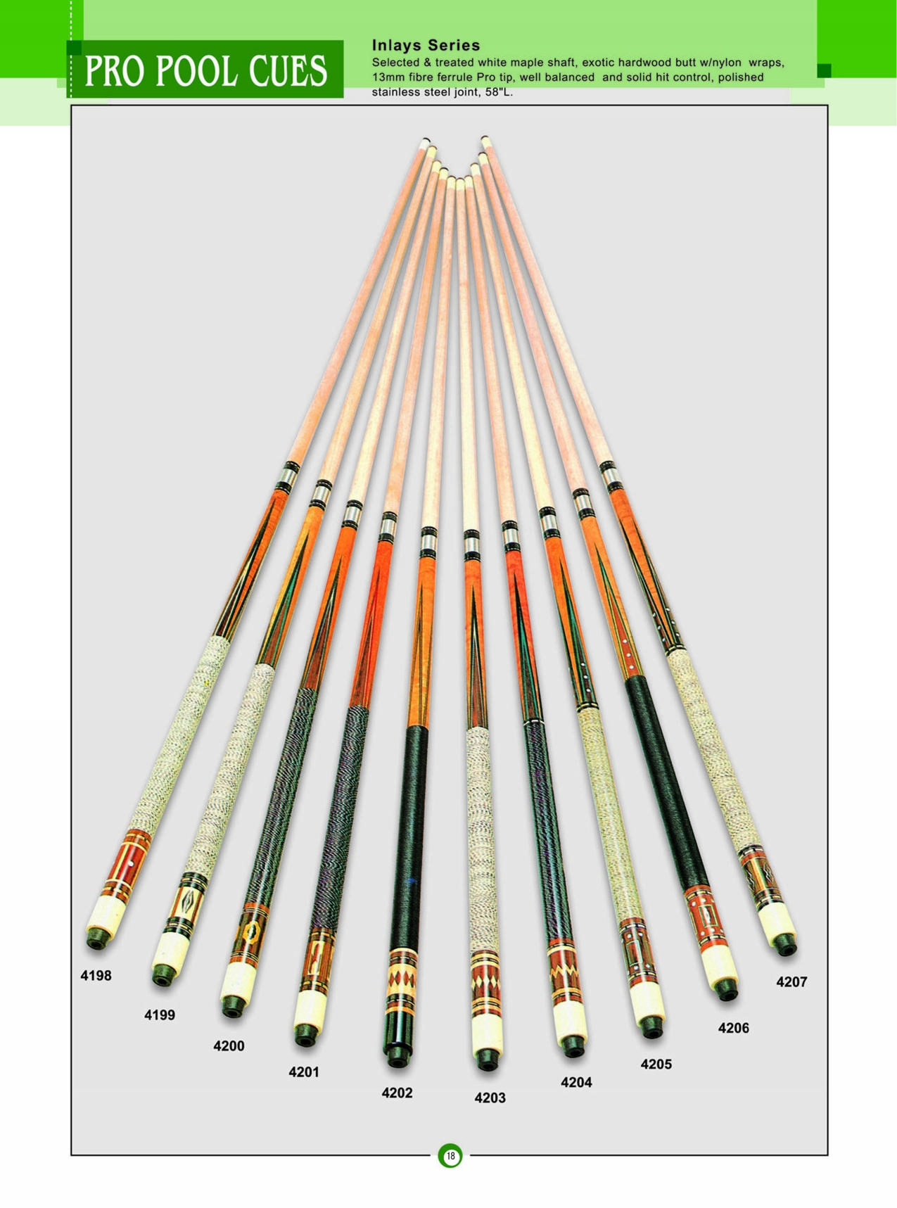 PRO POOL CUES