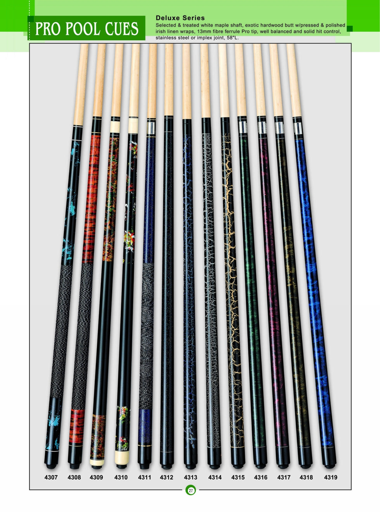 PRO POOL CUES