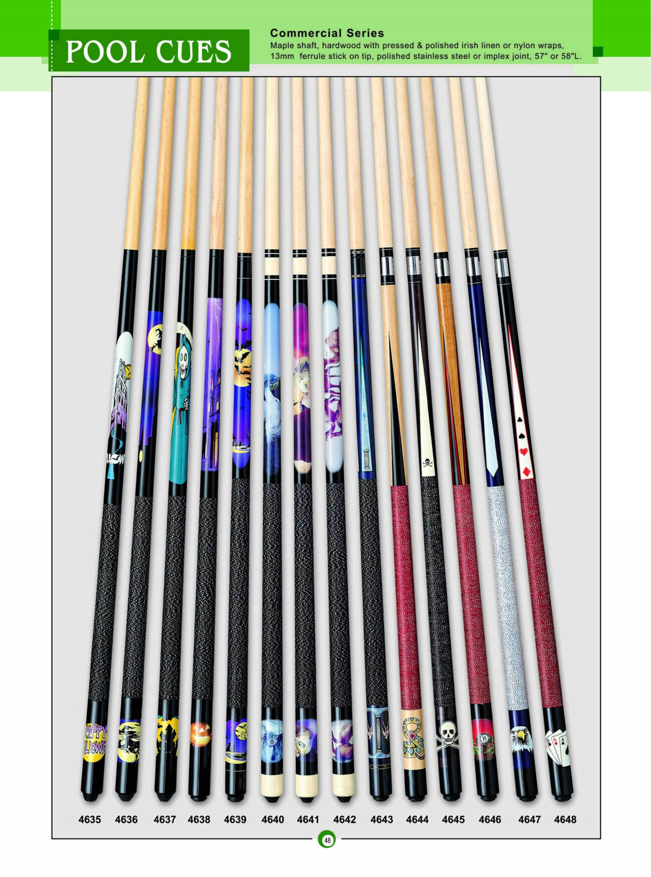 POOL CUES