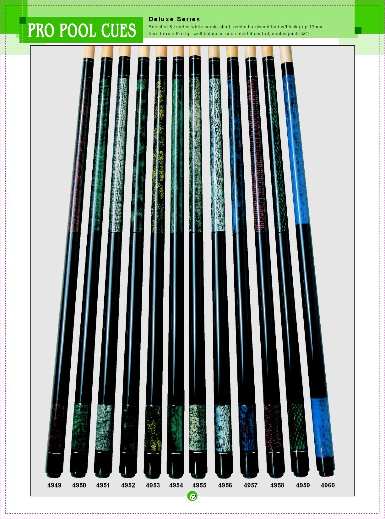 PRO POOL CUES